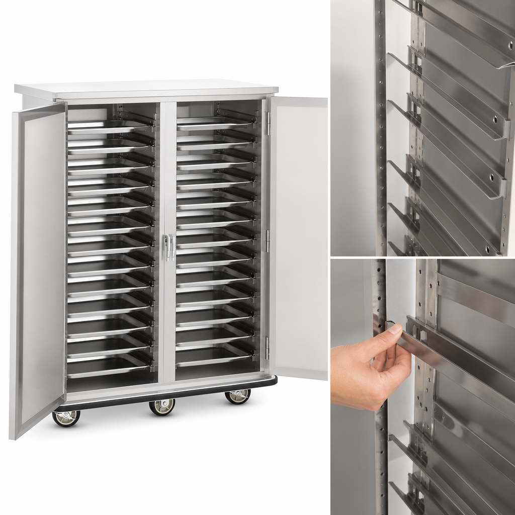 Adjustable Universal Tray Slides
