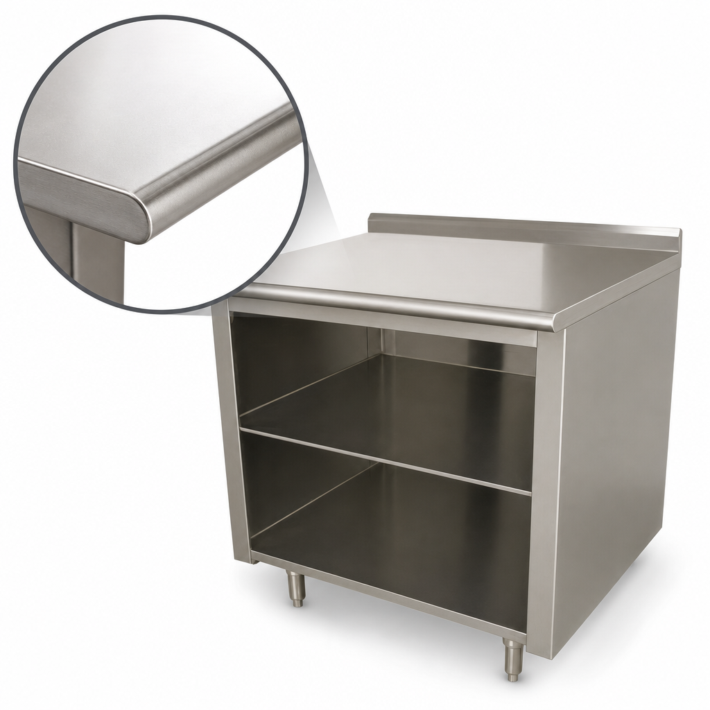 14-Gauge 304 Stainless Steel Top