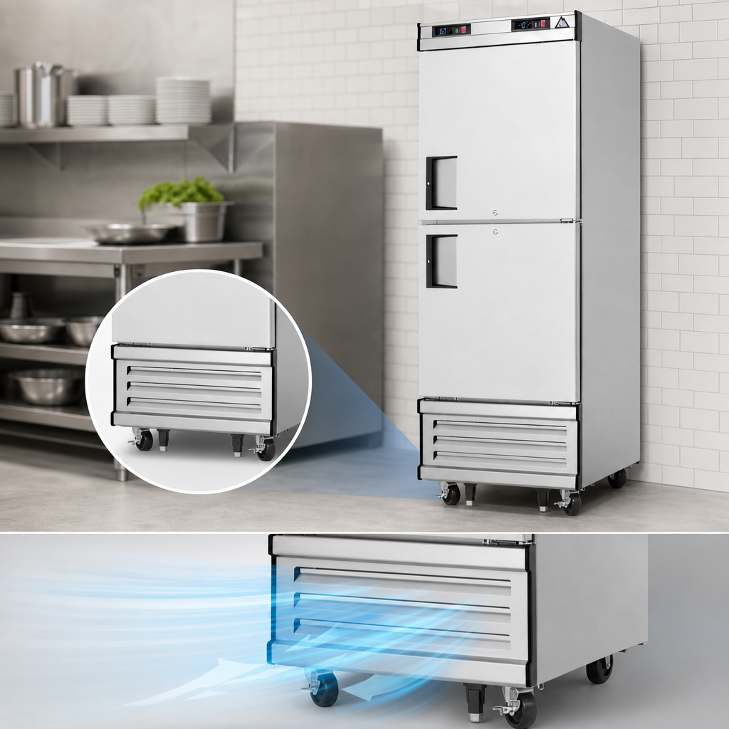 Bottom-Mounted Self-Contained Refrigeration