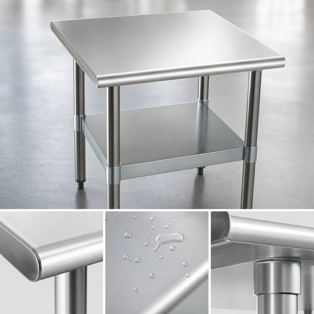 16 Gauge 300 Series Stainless Steel Top