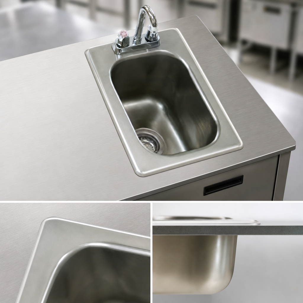 Self-Rimming Drop-In Design