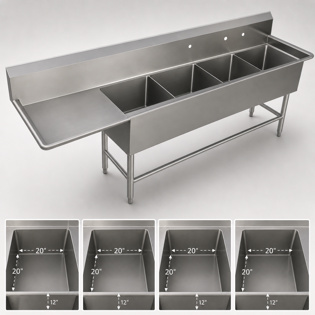 Four Large Compartments