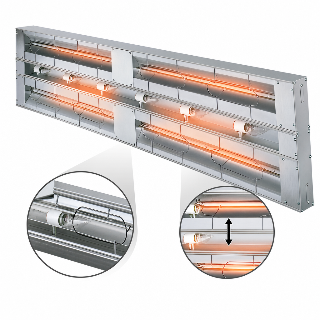 Double Heater Rod Housing