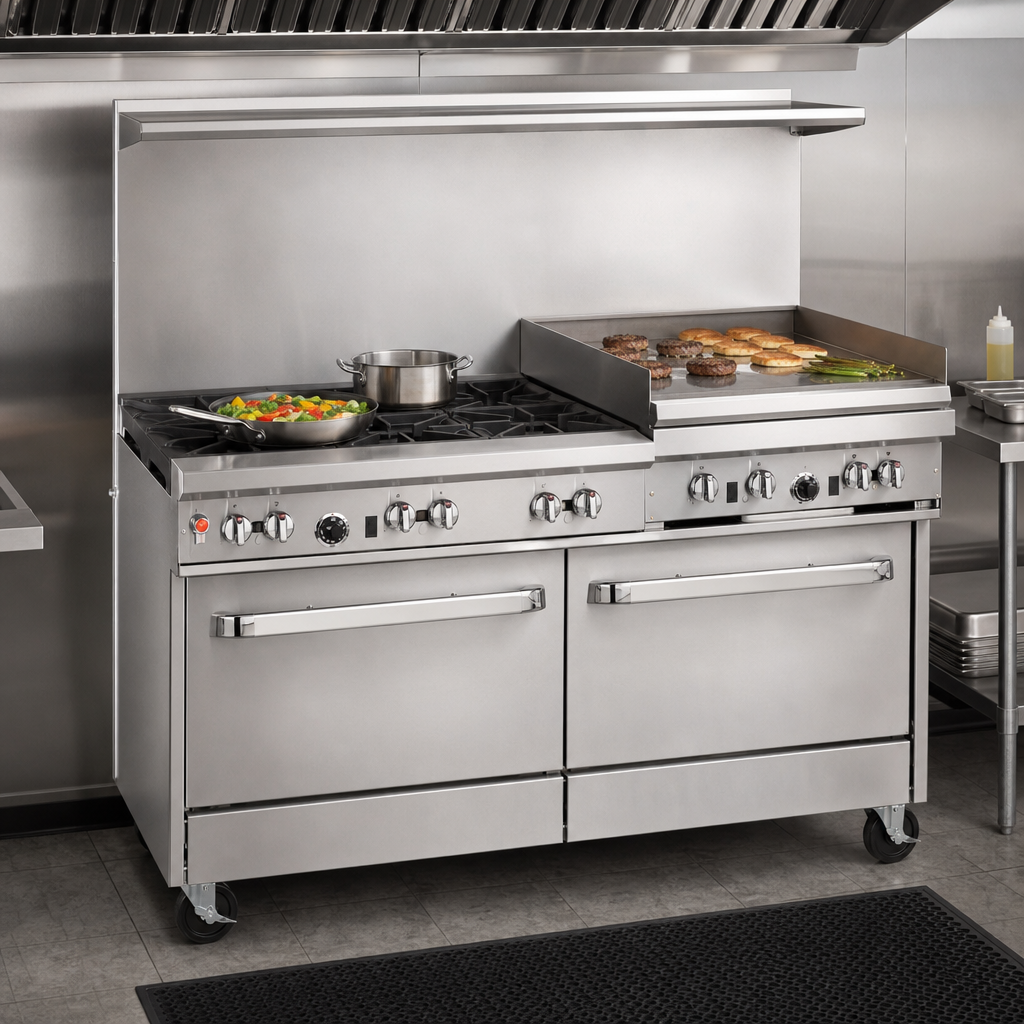 24-Inch Raised Griddle/Broiler