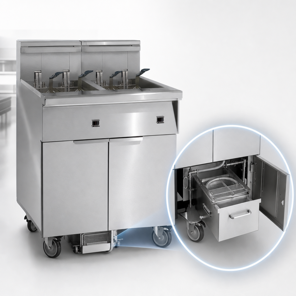 Built-In Space Saver Filter System