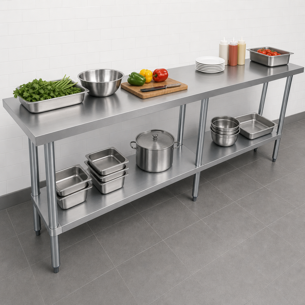 Spacious Work Surface