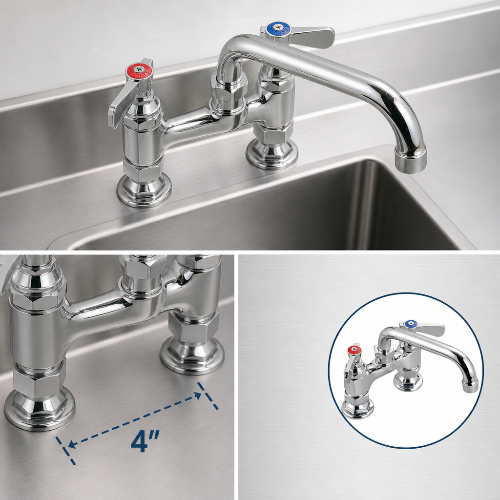4-Inch Center Deck Mount