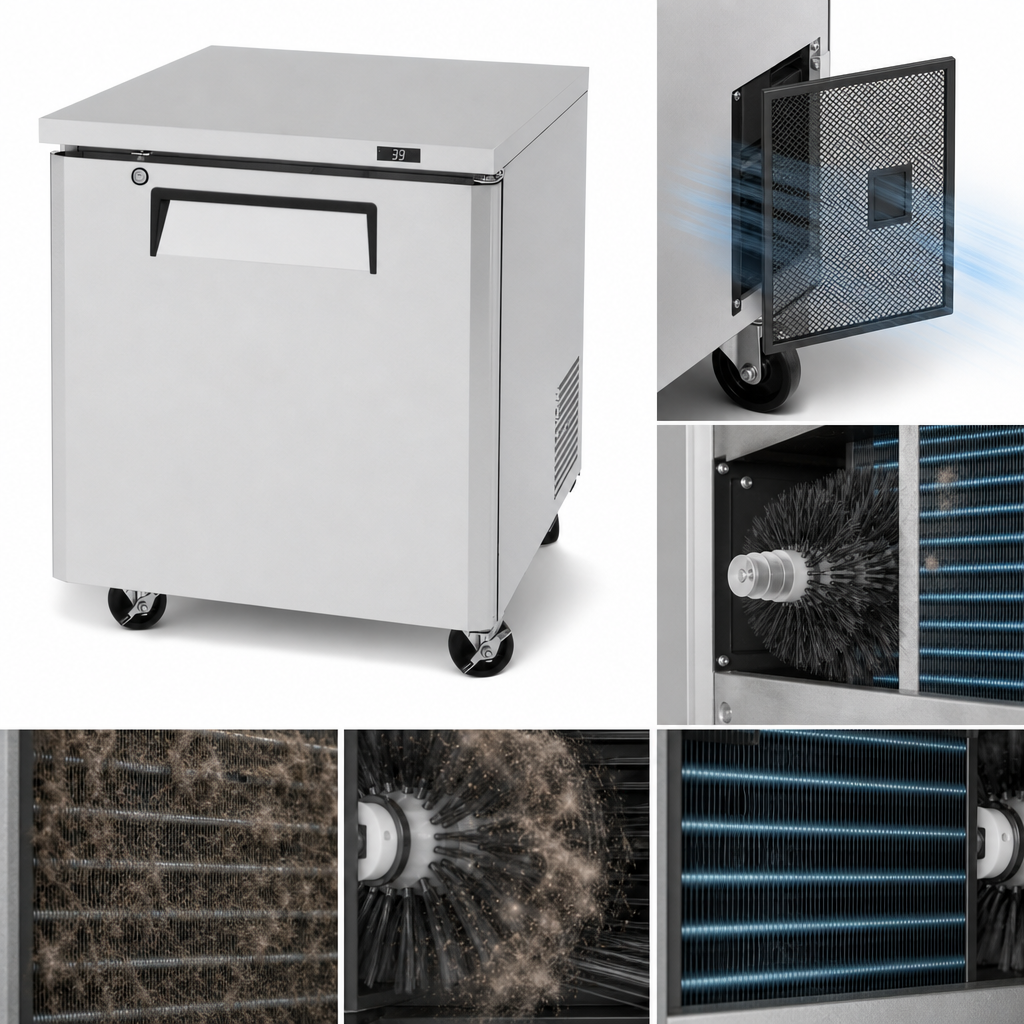 Self-Cleaning Condenser