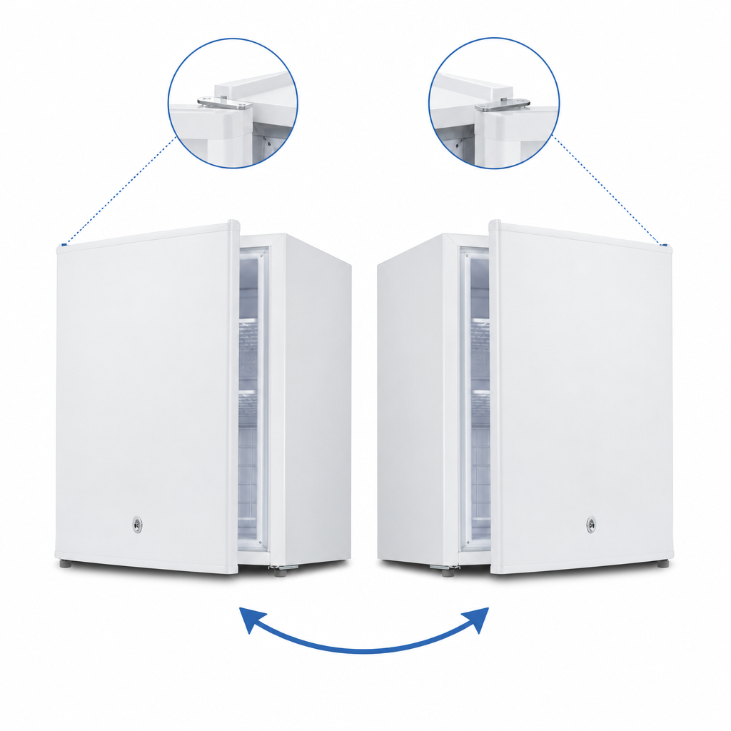 Solid Hinged Reversible Door