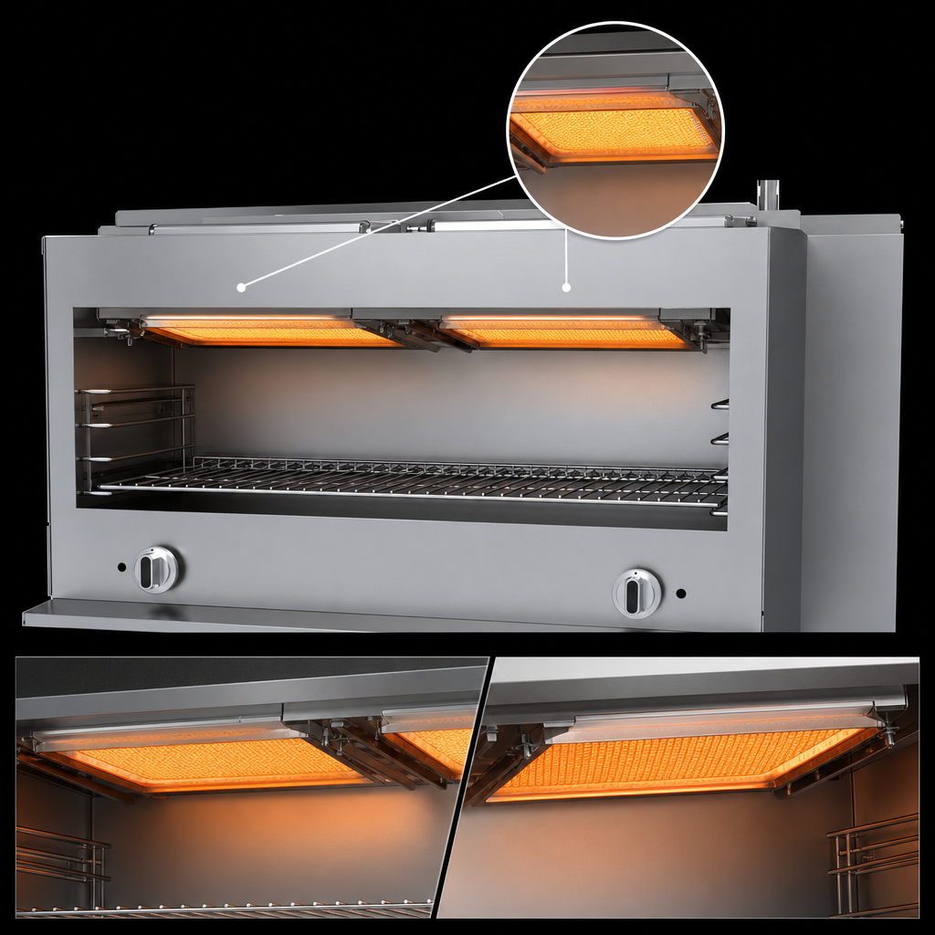 Dual Infra-Red Burners