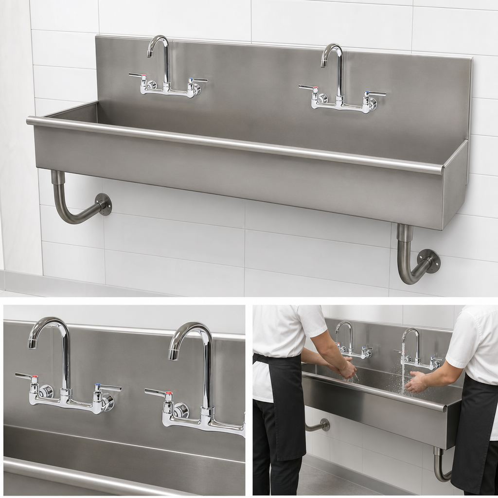 Two Handwashing Stations