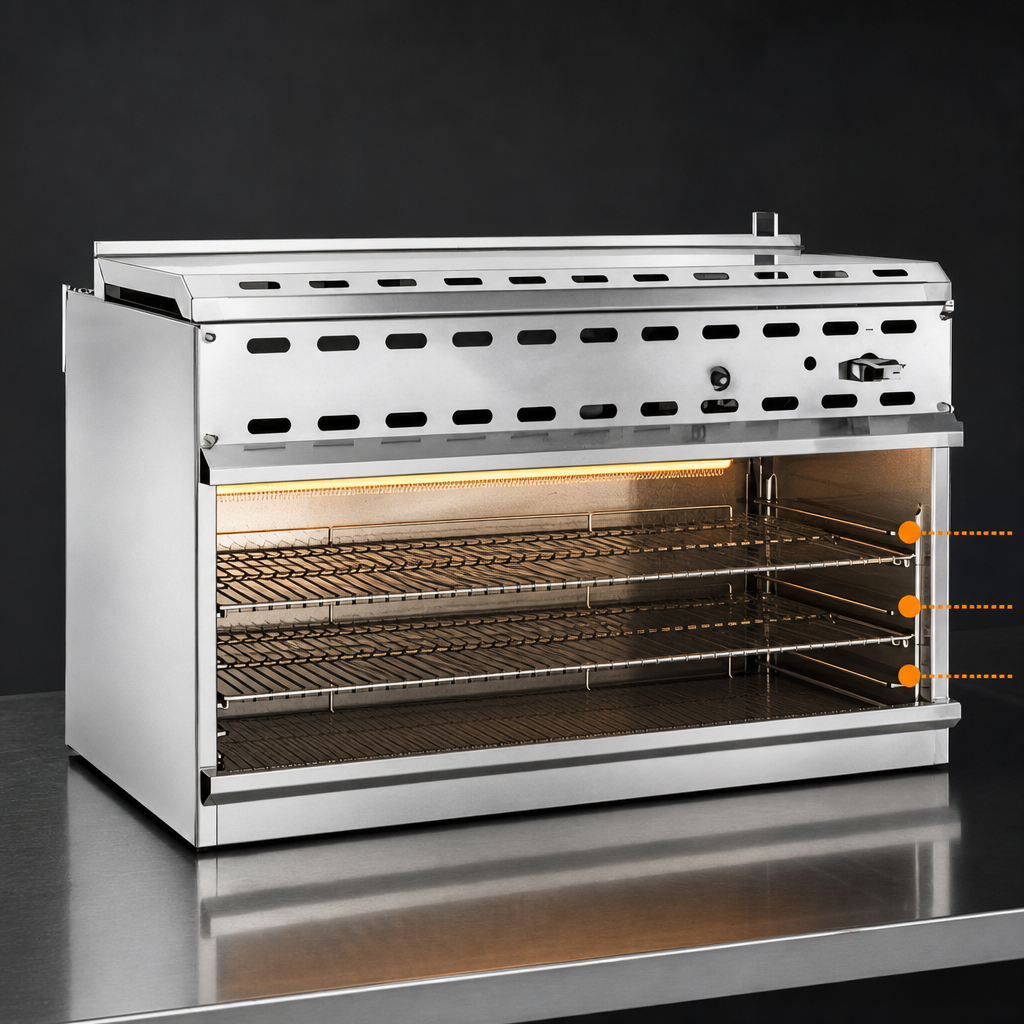 3-Position Heavy-Duty Rack