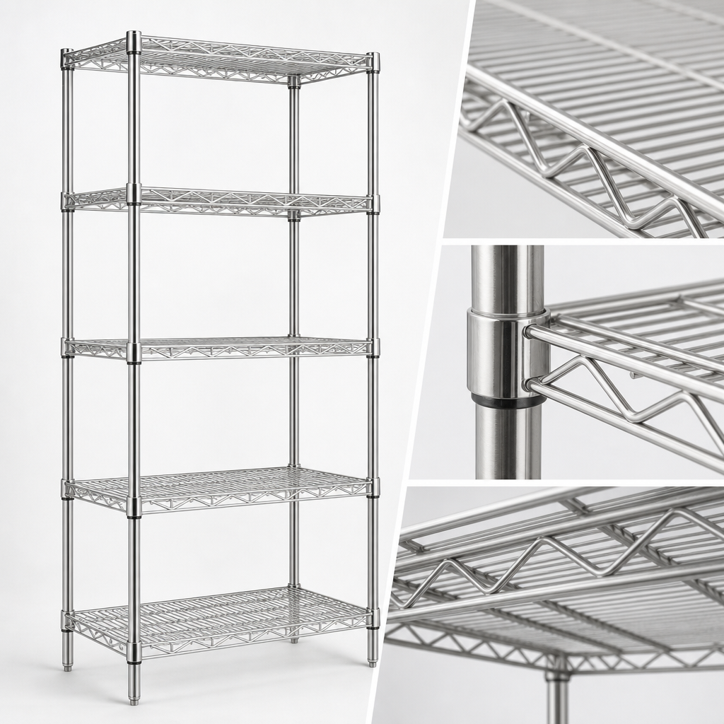 Patented QuadTruss® Shelves