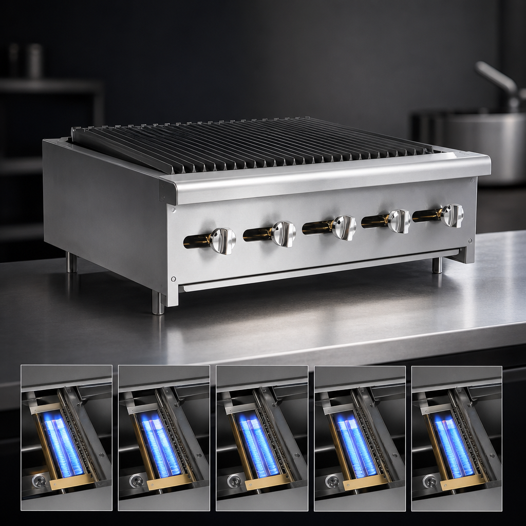 Five Burner Design