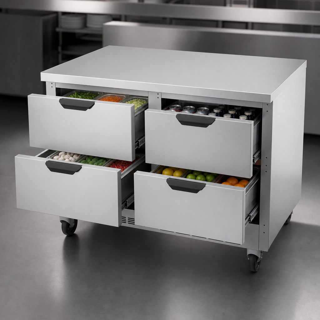 Four Drawer Storage