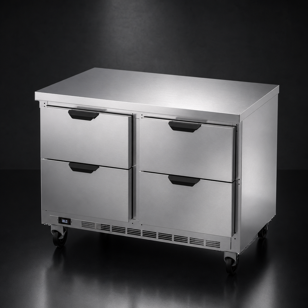 Flat Stainless Steel Worktop