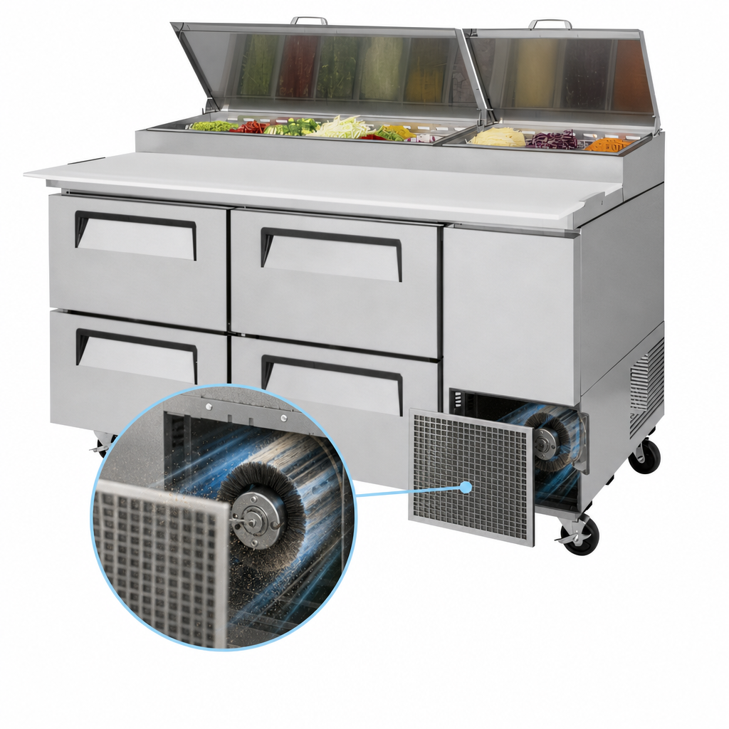 Self-Cleaning Condenser