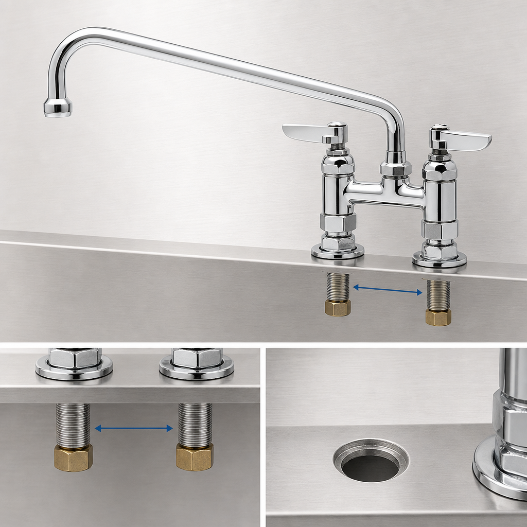 Adjustable 4-Inch Centers