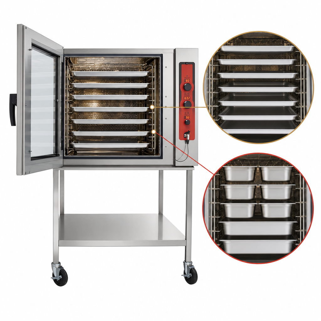 Large Pan Capacity