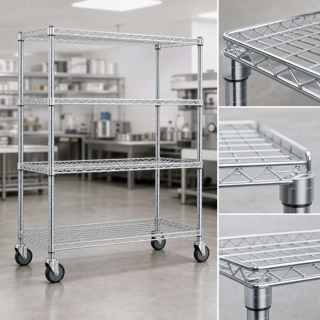 Patented QuadTruss Shelf Design