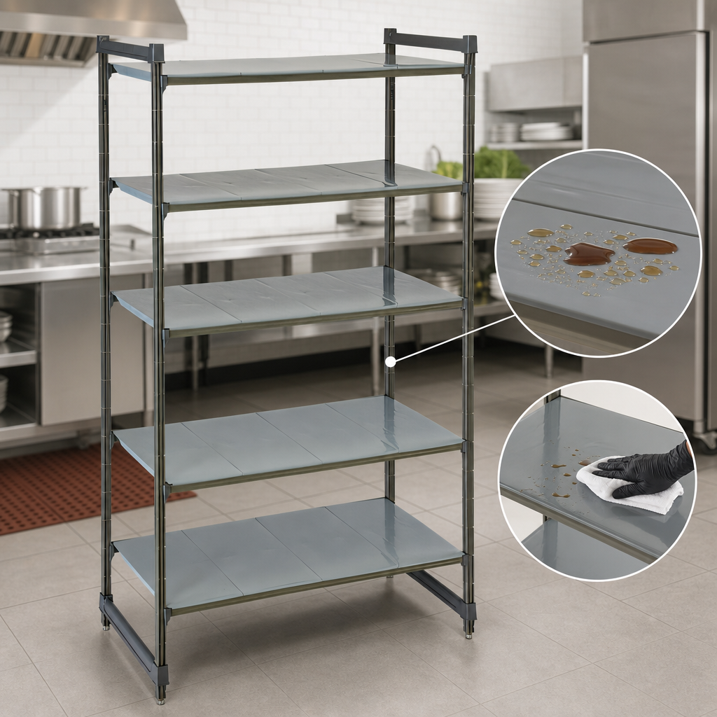Solid Polypropylene Shelf Plates