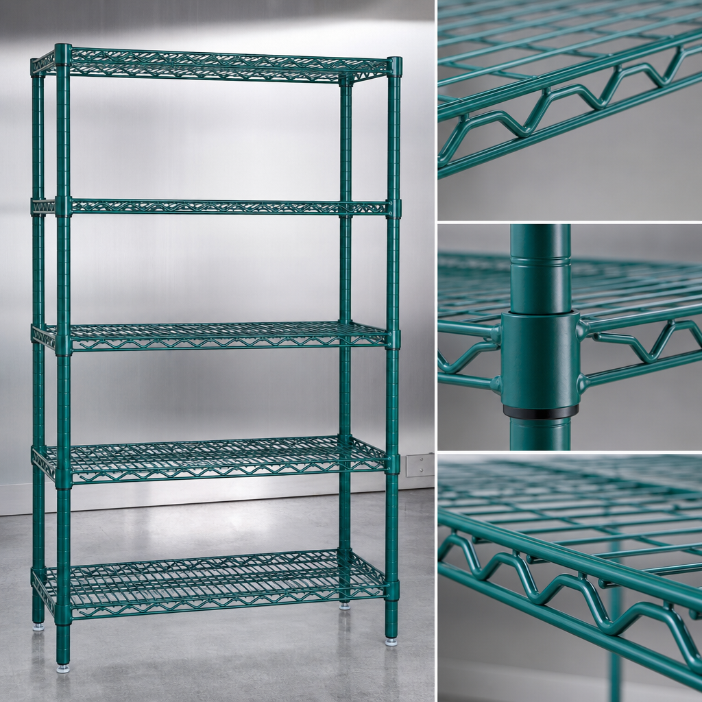 Patented QuadTruss Shelves