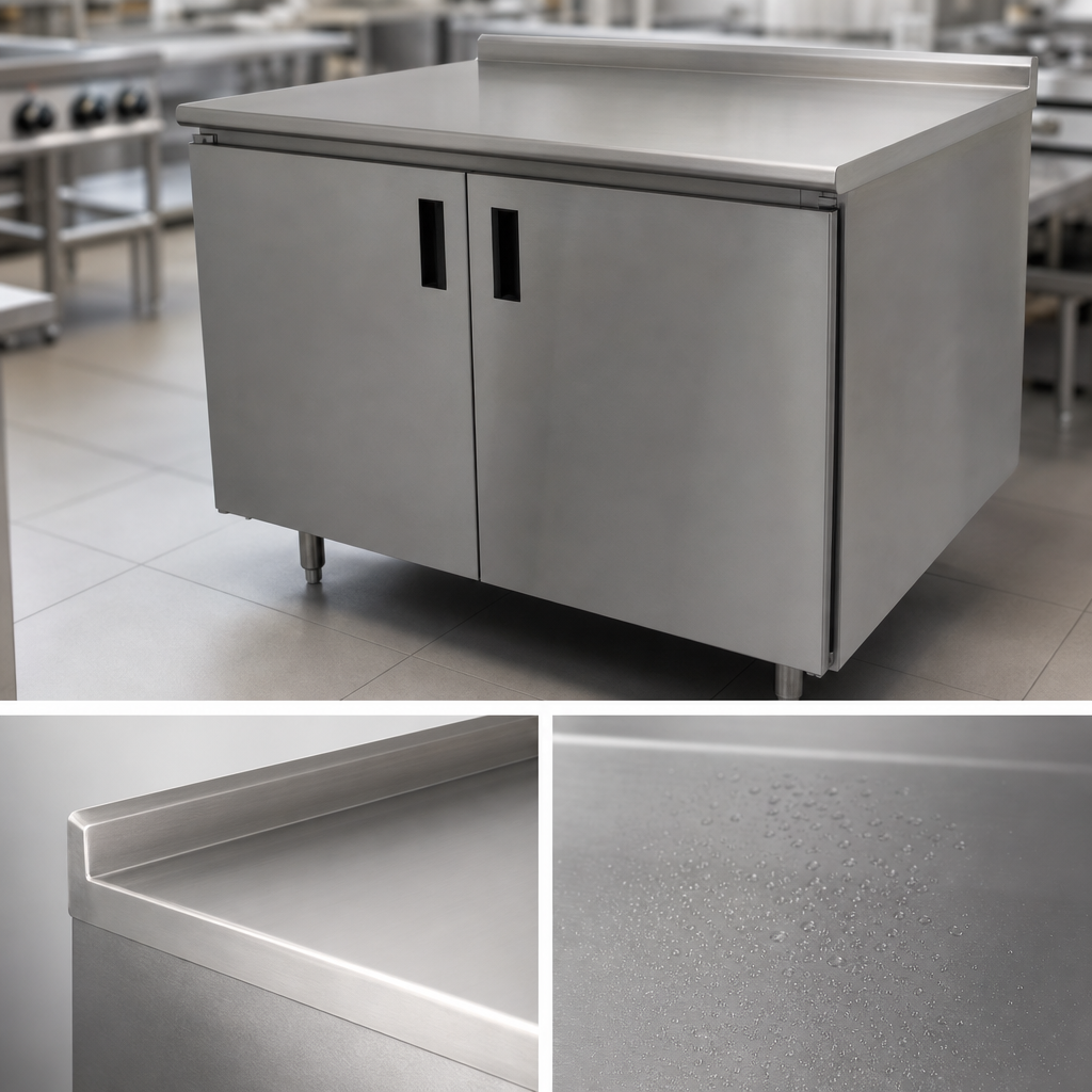 14-Gauge 304 Stainless Steel Top