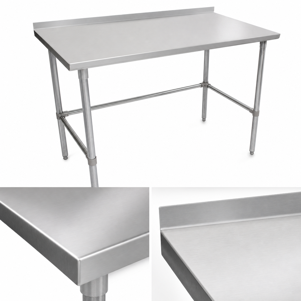 16-Gauge 300-Series Stainless Steel Top