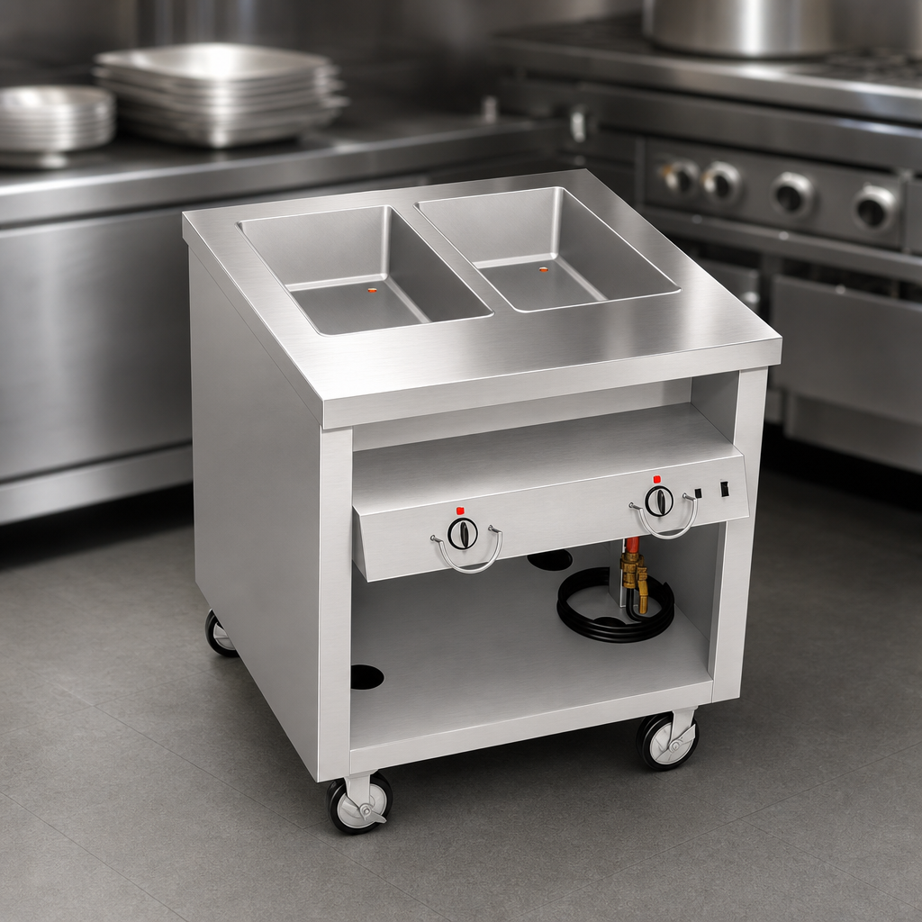 Heavy-Duty Stainless Steel Top
