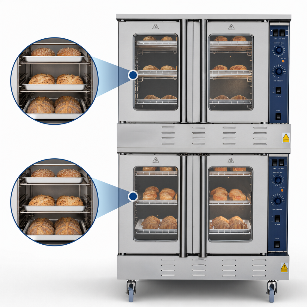 3-Pan Capacity per Compartment