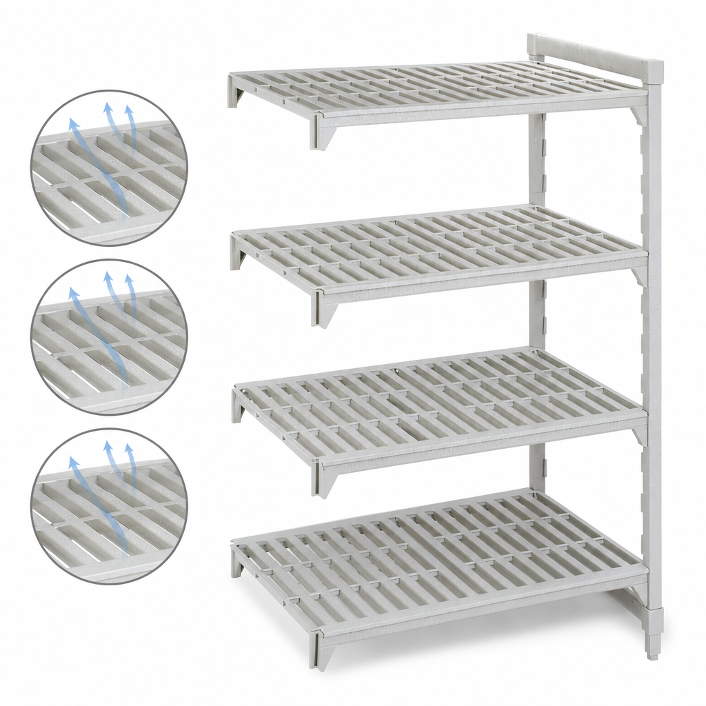 Vented Shelf Plates