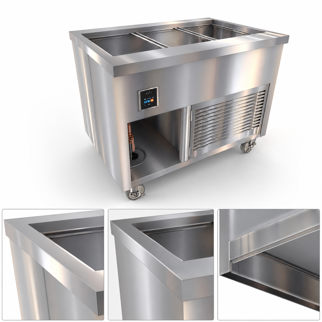 Heavy-Duty Stainless Steel Top