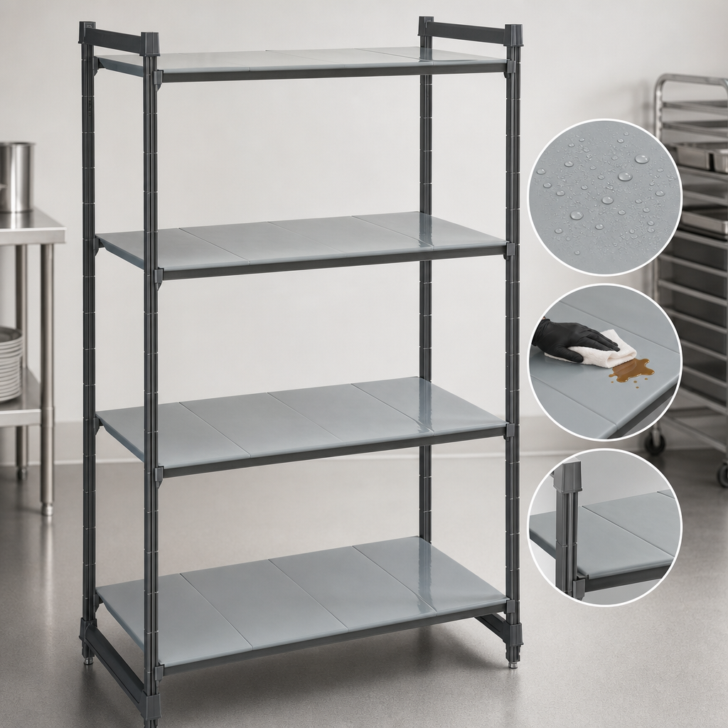 Solid Polypropylene Shelf Plates