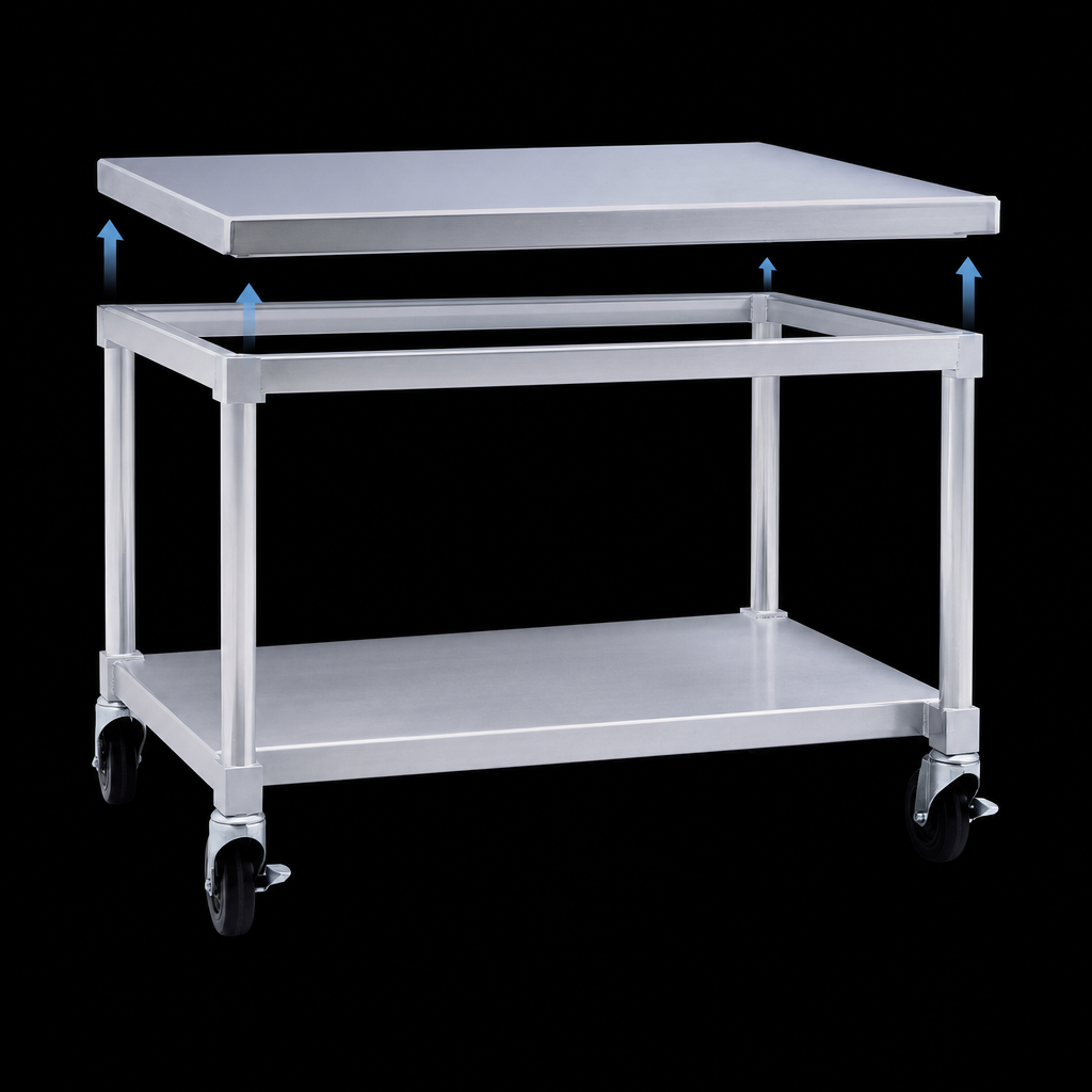 Removable 12-Gauge Aluminum Top