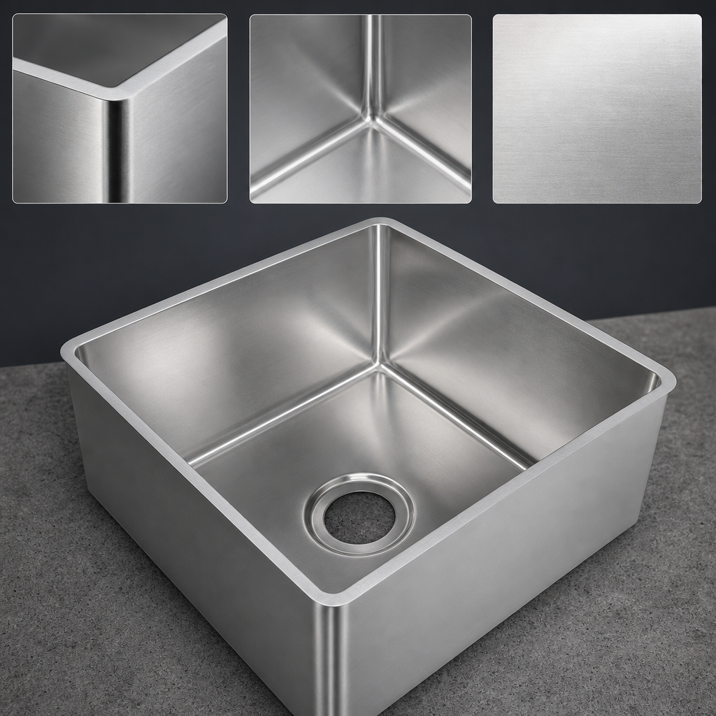 14 Gauge Type 300 Stainless Steel