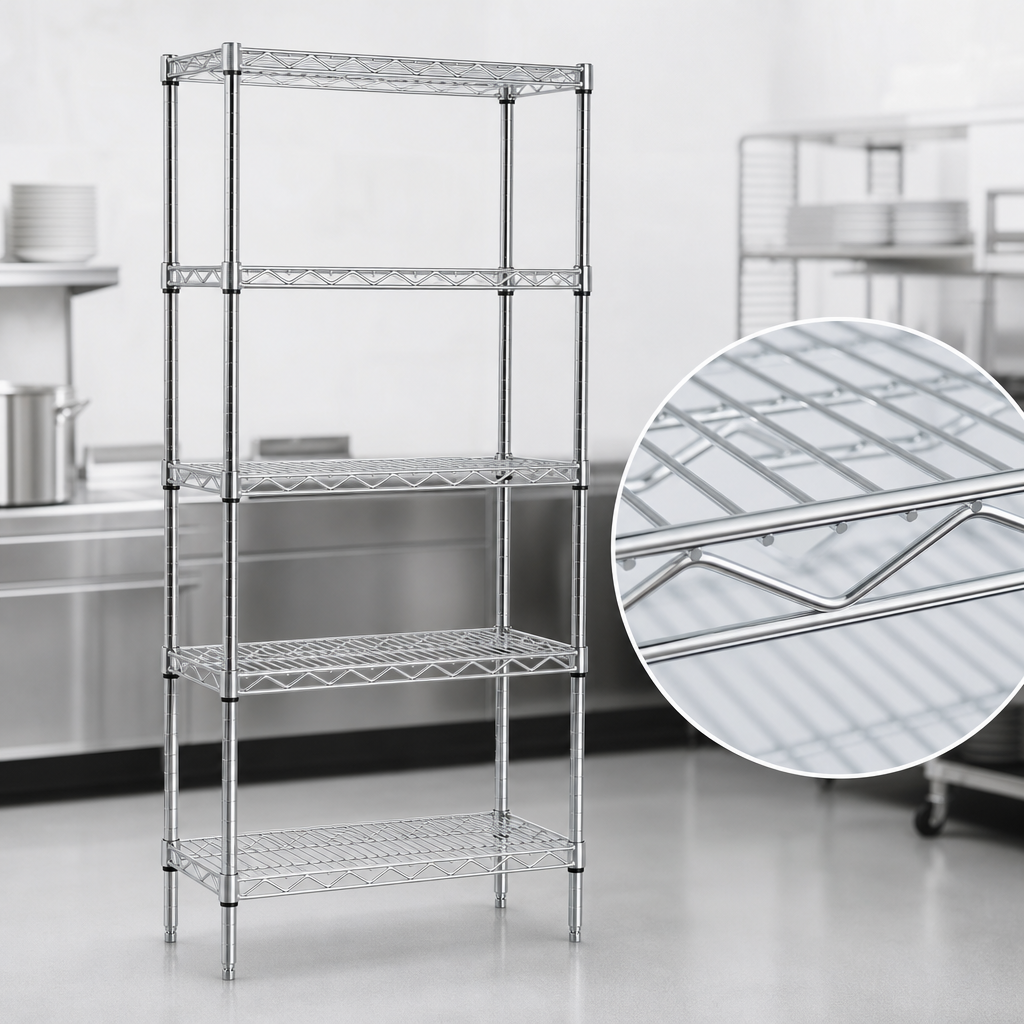 Patented QuadTruss® Shelves