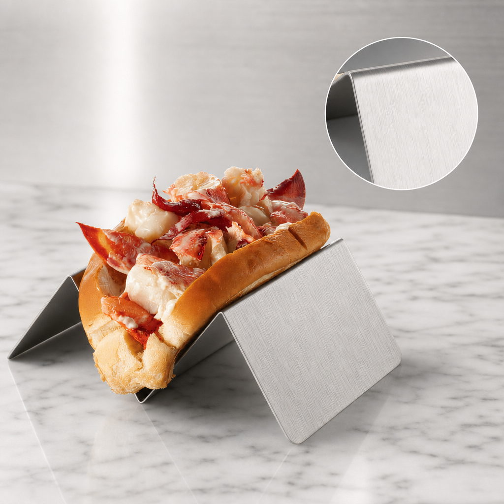 Brushed Stainless Steel Construction