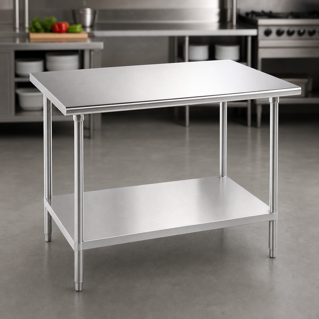 16-Gauge 304 Stainless Steel Top