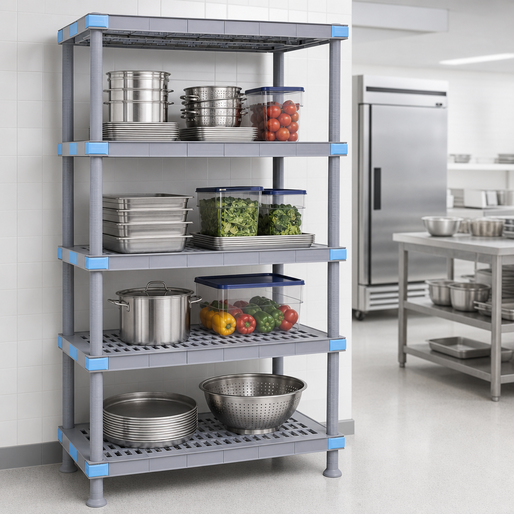 Open Grid Shelves