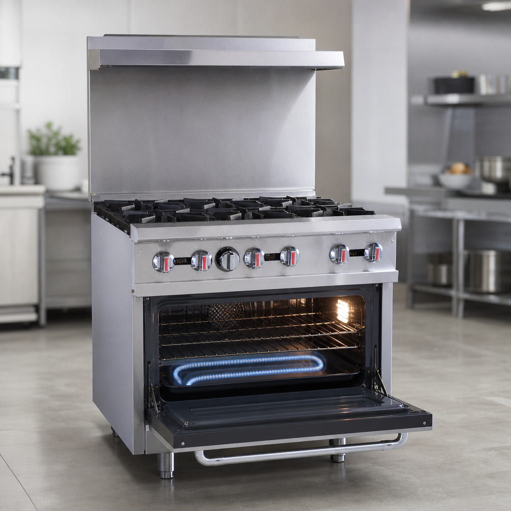 Standard Oven with U-Shaped Burner