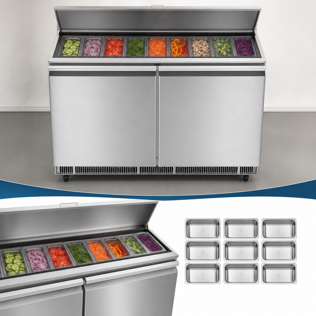 9-Pan Storage Capacity