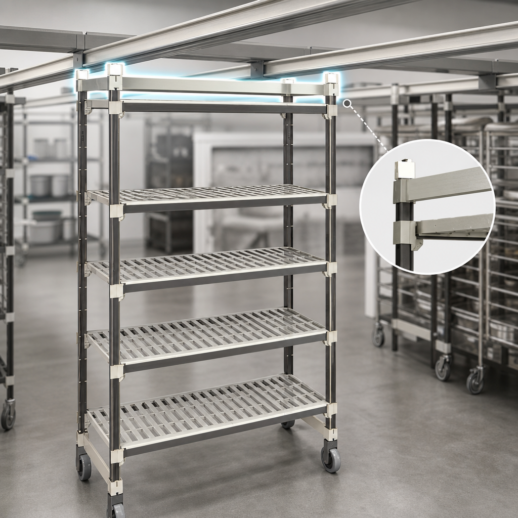 High-Density Top Rail Design