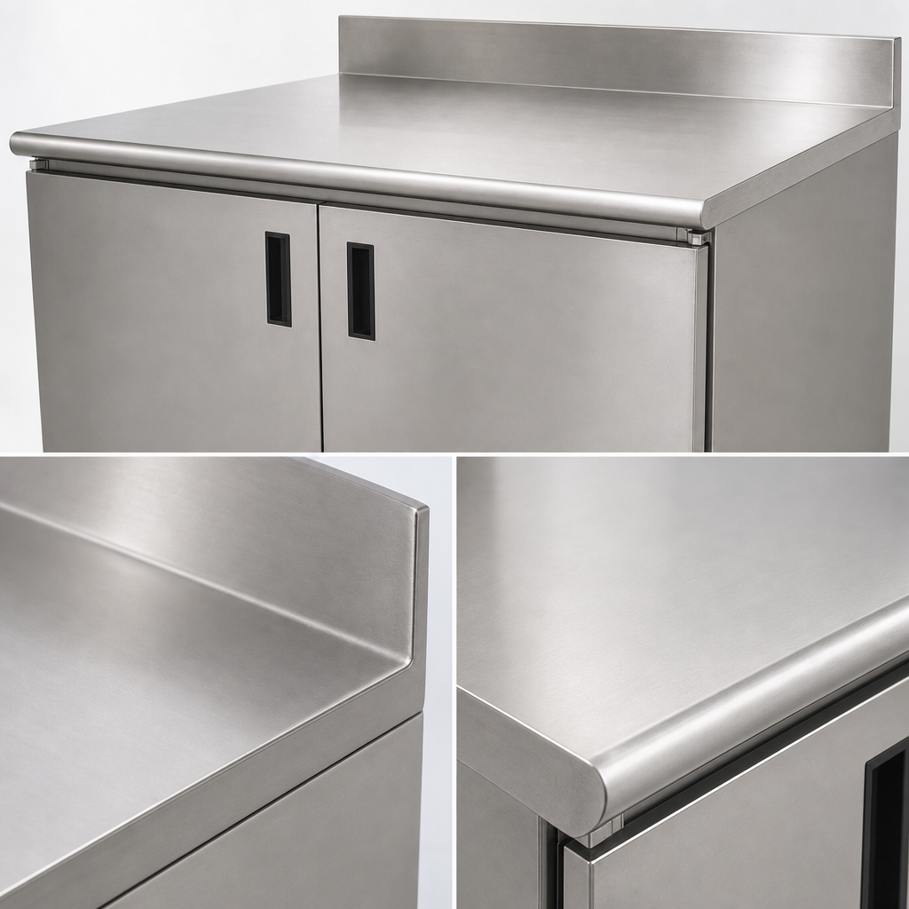 14 Gauge 304 Stainless Steel Top