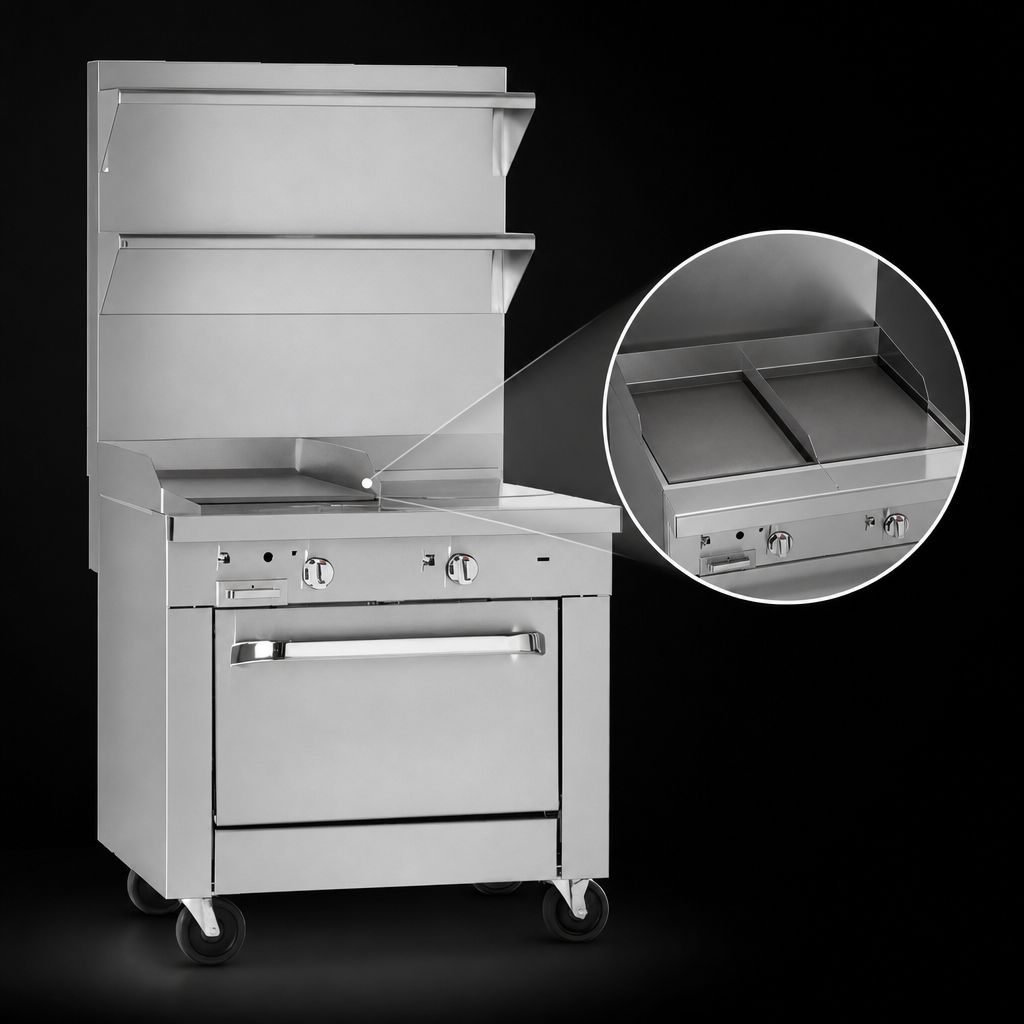 Dual 18-Inch French Hot Tops