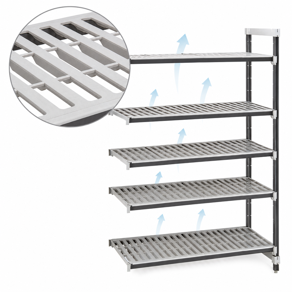 Vented Shelf Plates