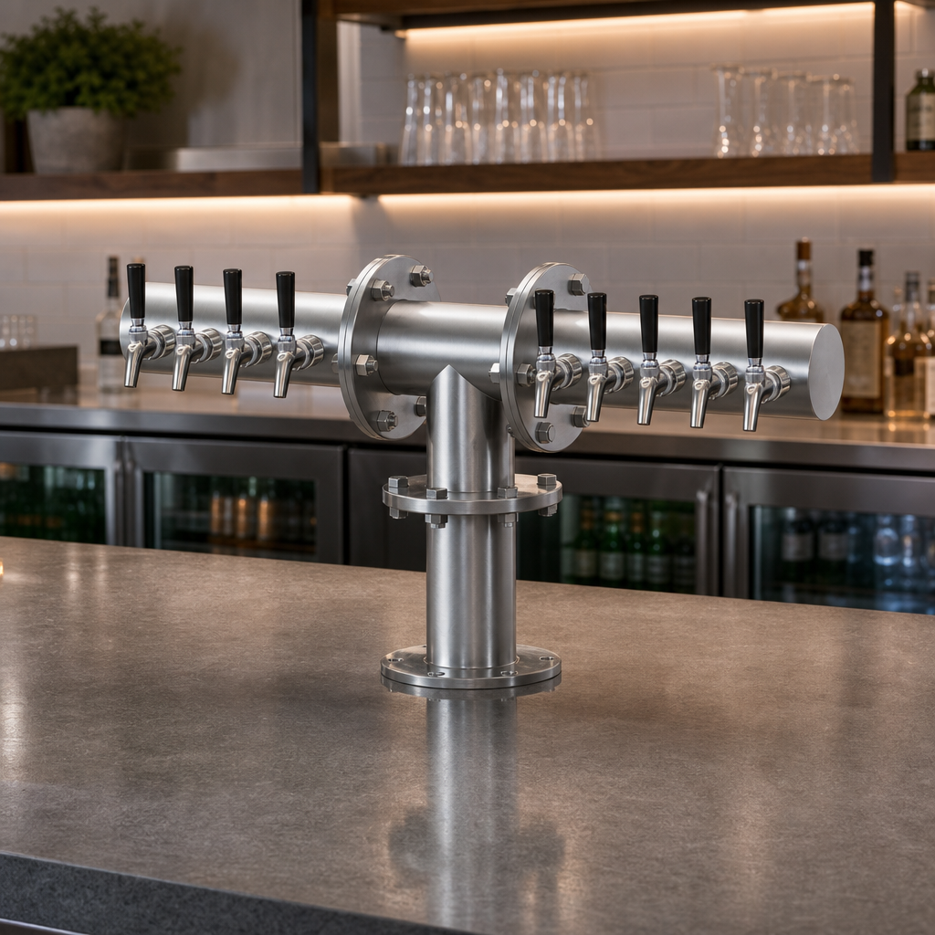 T-Shape Countertop Design