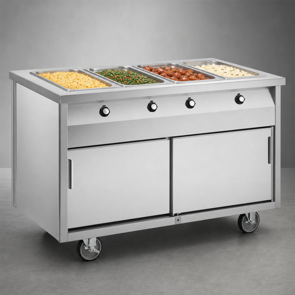 Four Sealed Hot Food Wells