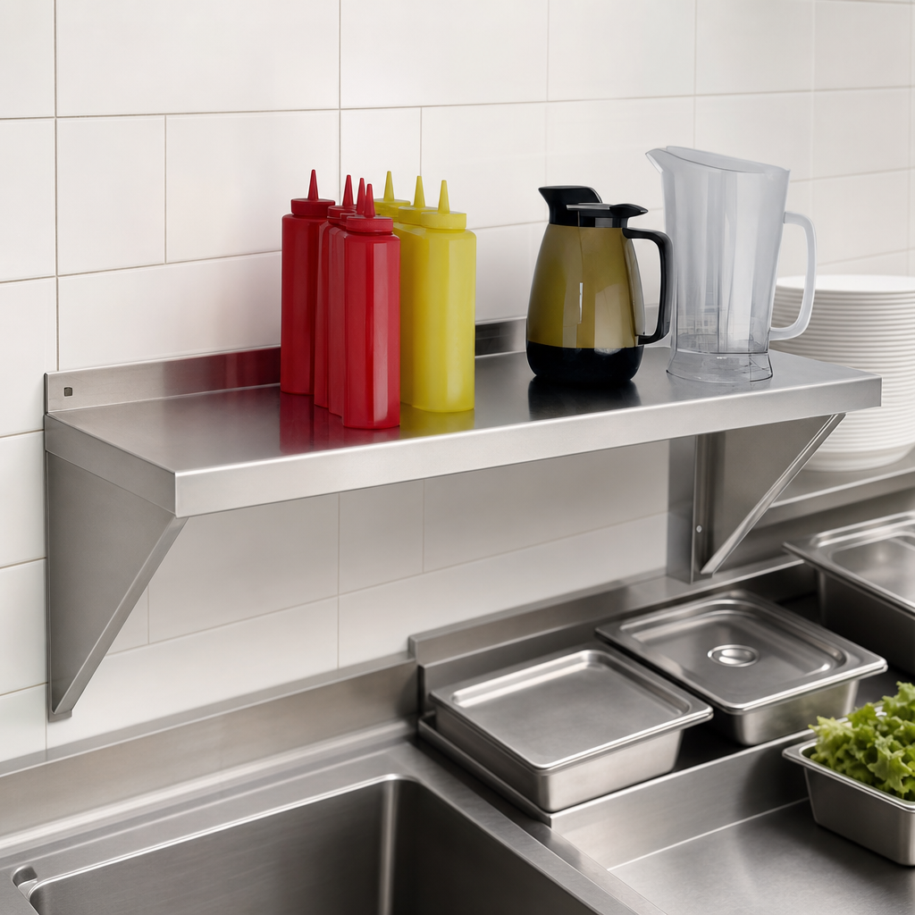 Solid Shelf Surface
