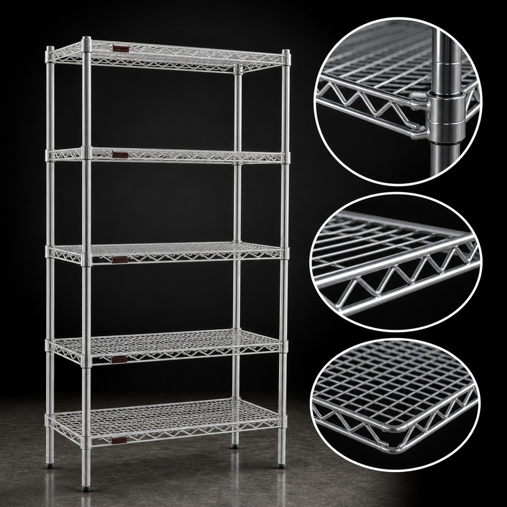 Patented QuadTruss® Shelf Design