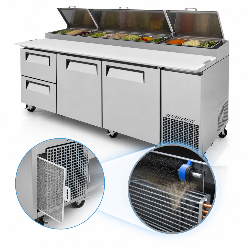Self-Cleaning Condenser